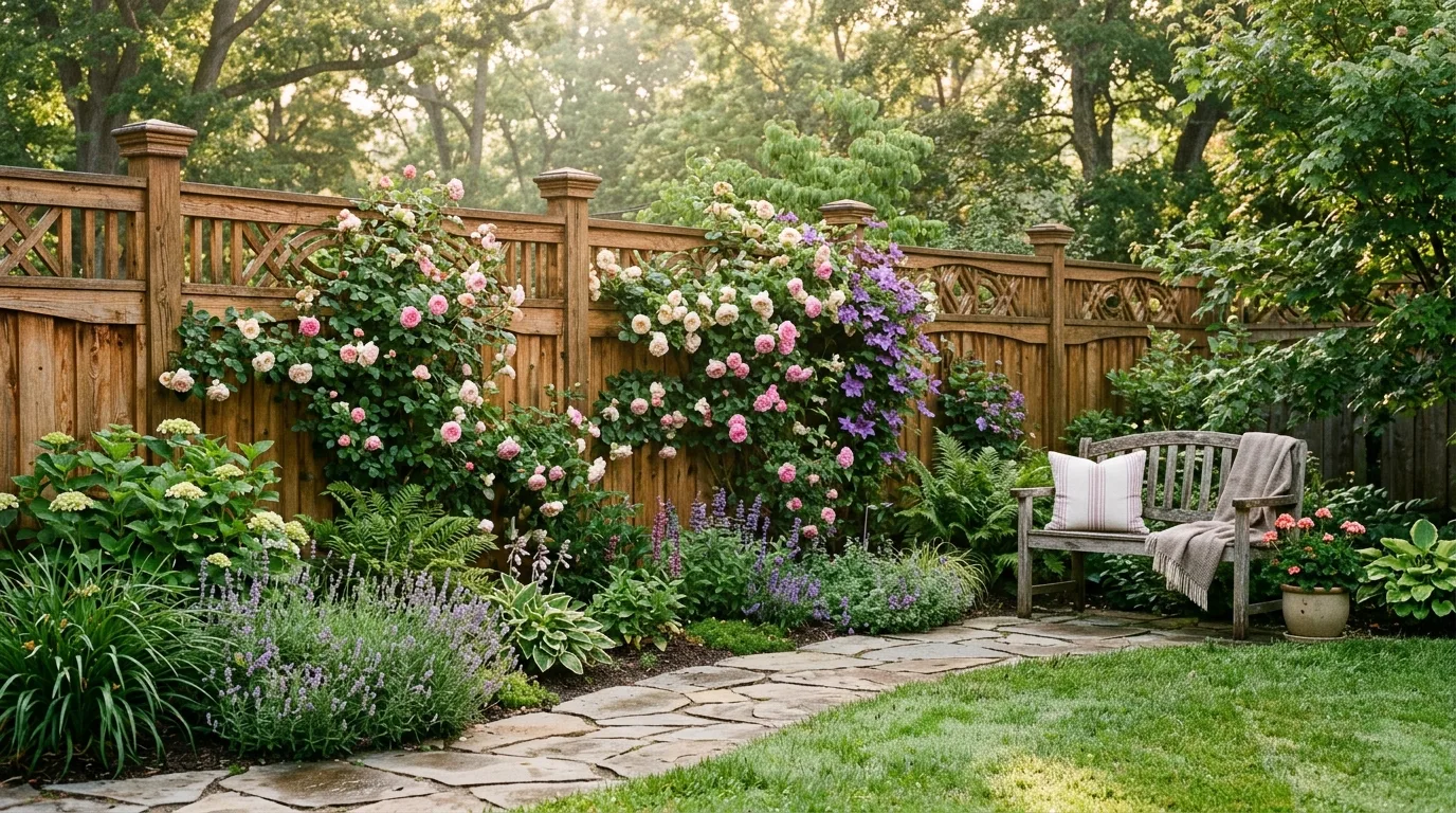 Decorative Wooden Fence Panels